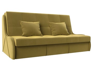 Прямой диван Риттэр 160, Желтый (Микровельвет) в Пензе