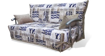 Прямой диван Hit-Divan Аккордеон с боковинами, спальное место 1400 в Пензе