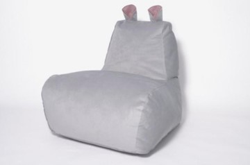 Кресло-мешок Бегемот серый в Пензе
