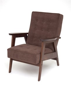 Кресло Ретро (темный тон / RS32 - коричневый) в Пензе