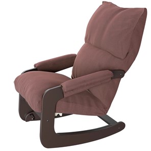 Кресло Трансформер Амадео ВСК №81 (каркас венге, сиденье коричнево-розовое) в Пензе