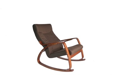 Кресло-качалка Женева, ткань шоколад в Пензе