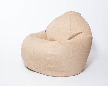 Кресло-мешок Макси, рогожка, 150х100, песочное в Пензе