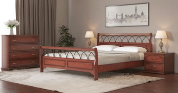 Кровать спальная СВ-Стиль Роял 160*200 с основанием в Пензе