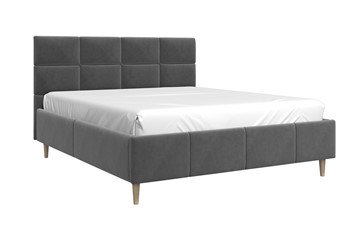 Двуспальная кровать Ханна 160х200 (Холодный Серый) с основанием в Пензе