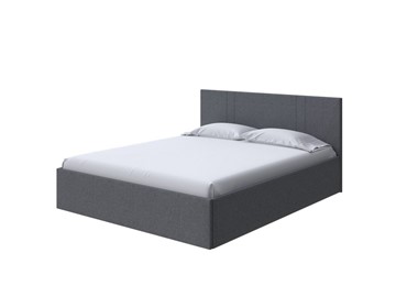 Кровать двуспальная Helix Plus 160х200, Рогожка (Savana Grey (серый)) в Пензе