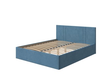 Кровать Helix Plus 180х200, Велюр (Monopoly Прованский синий (792)) в Пензе