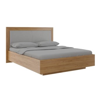 Кровать 2-спальная с подъемным механизмом Глэдис М33 (Дуб золотой) в Пензе