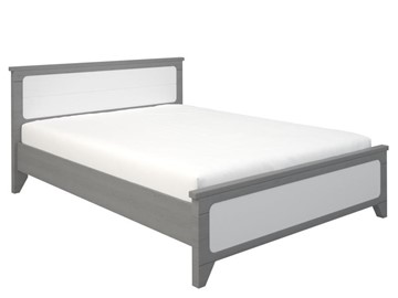 Кровать 2-спальная Боринское Соня 1400, Серый/Белый в Пензе