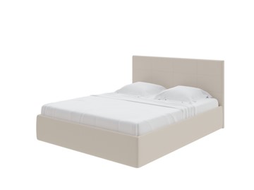 Двуспальная кровать с механизмом Alba 180х200, Рогожка (Savana Milk) в Пензе