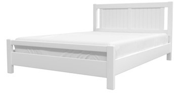 Спальная кровать Ванесса из массива сосны (Белый Античный) 140х200 в Пензе