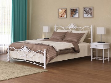 Двуспальная кровать Garda 2R 160х200, белый в Пензе