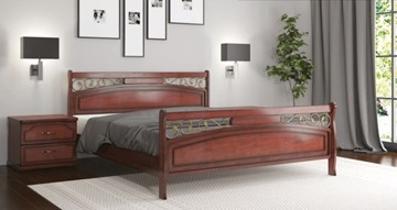 Спальная кровать СВ-Стиль Цезарь 160*200 с основанием в Пензе