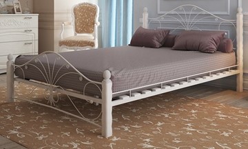 Кровать спальная Фортуна 1, 1600, белый/белый в Пензе