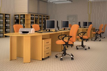 Набор мебели в офис Классик рабочее место для опенспэйса (фрифло) в Пензе