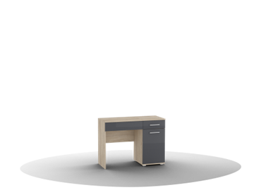 Косметический стол Silvia, Ст-01, цвет фасада антрацит в Пензе