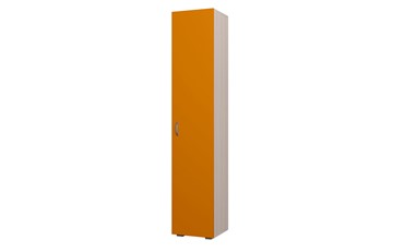 Детский шкаф-пенал ТМК 400 ДБ Млечный дуб, Оранжевый в Пензе