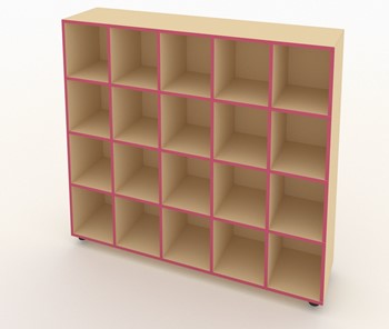 Шкаф для горшков ШГН-20 кромка розовая в Пензе