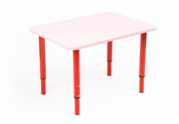 Растущий стол Кузя (Розовый,Красный) в Пензе