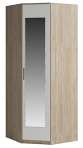Шкаф Genesis Светлана, с зеркалом, белый/дуб сонома в Пензе