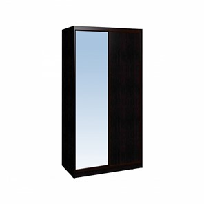 Шкаф 2-х дверный 1200 Домашний Зеркало/ЛДСП, Венге в Пензе