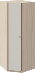 Шкаф угловой Глэдис М21 (Шимо светлый/Белый текстурный) в Пензе