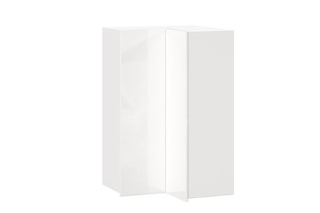 Шкаф кухонный угловой высокий Шервуд, ЛД 281.570.000.170, белый/белый глянец в Пензе