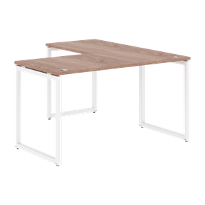Письменный стол угловой левый XTEN-Q Дуб-сонома- белый XQCT 1415 (L) (1400х1500х750) в Пензе