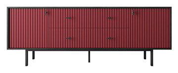 Комод с дверцами и ящиками Emerson (EM19/red/L) в Пензе