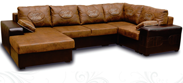 П-образный диван Плаза 405х210 в Пензе