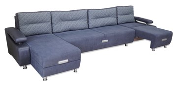 П-образный диван Престиж-15 микс в Пензе