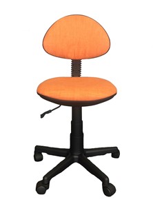 Детское вращающееся кресло Libao LB-C 02, цвет оранжевый в Пензе
