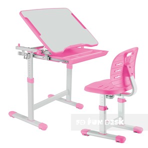 Парта растущая + стул Piccolino III Pink в Пензе