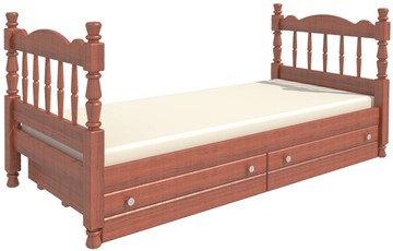 Кроватка Алёнка (Орех) с основанием в Пензе