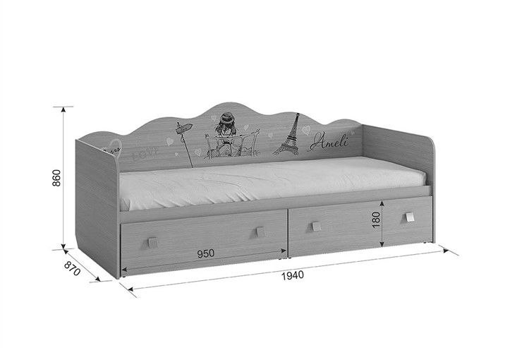 Детская кровать-софа Амели в Пензе - изображение 2