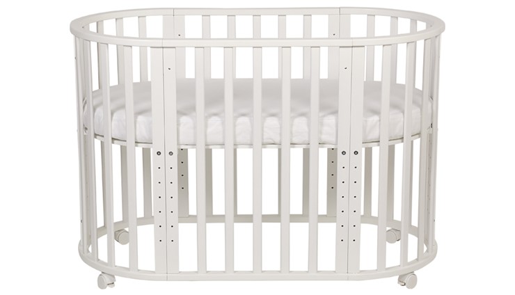 Детская кроватка-трансформер POLINI Kids Simple 911 Белый в Пензе - изображение 4