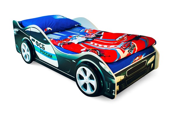 Кровать-машина в детскую ФСБ в Пензе - изображение