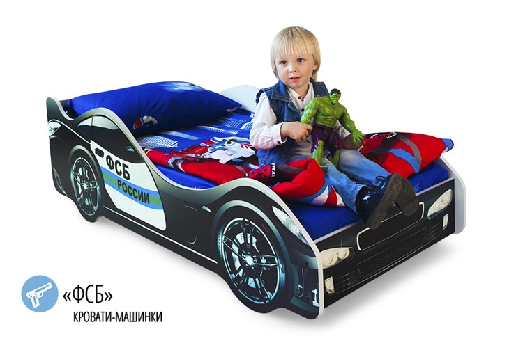 Кровать-машина в детскую ФСБ в Пензе - изображение 1