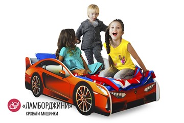Кровать-машина детская Lamborghini в Пензе - предосмотр 4