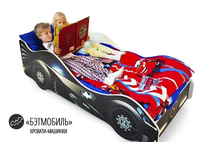 Кровать-машина в детскую Бэтмобиль в Пензе - изображение 4