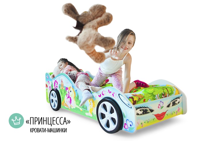 Детская кровать-машина Принцесса в Пензе - изображение 3