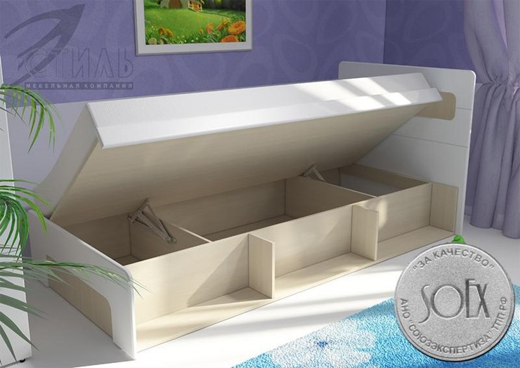 Кровать детская с подъемным механизмом Палермо-Юниор без вставок в Пензе - изображение 2