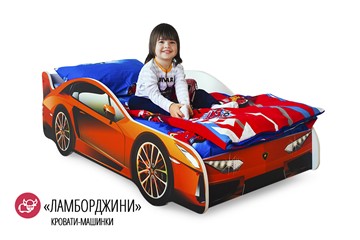 Кровать-машина детская Lamborghini в Пензе - предосмотр 1