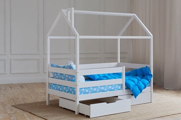 Кровать детская Домик с ящиками, цвет белый в Пензе - предосмотр 2