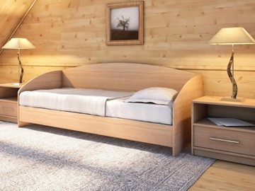 Подростковая кровать Этюд Софа, 90х200, бук бавария в Пензе