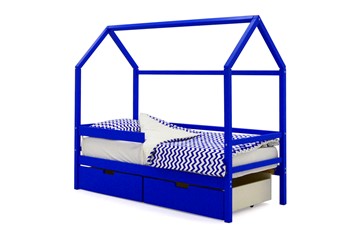 Кровать-домик в детскую Svogen синий в Пензе