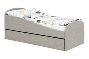 Детская кровать с ящиком Letmo халва (рогожка) в Пензе