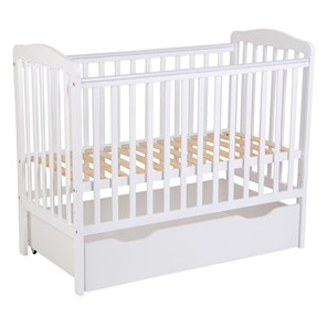 Кроватка для новорожденных POLINI Kids Simple 310-01 Белый в Пензе