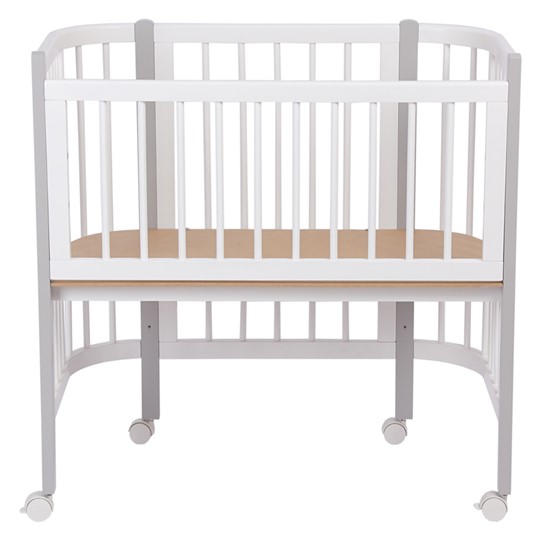 Приставная кровать POLINI Kids Simple 105 Белый / Серый в Пензе - изображение 3