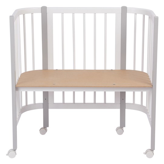 Приставная кровать POLINI Kids Simple 105 Белый / Серый в Пензе - изображение 4